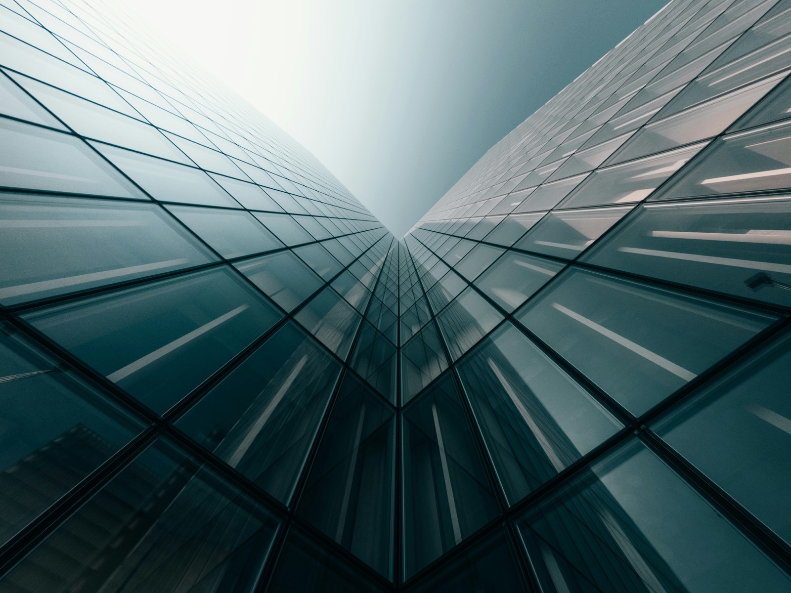 Tour de copropriété en verre